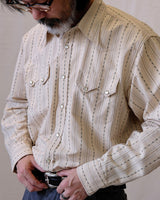 30s Western Jacquard Shirt – Pearl Snap