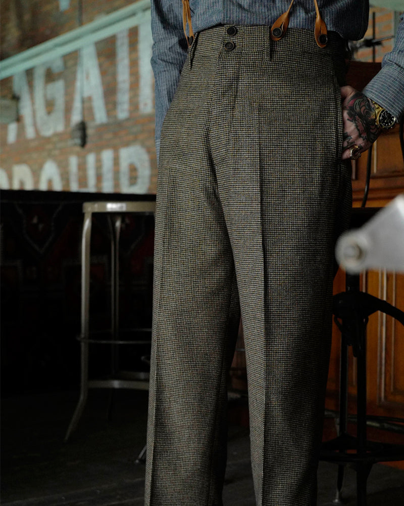 1930s High Waist Trousers