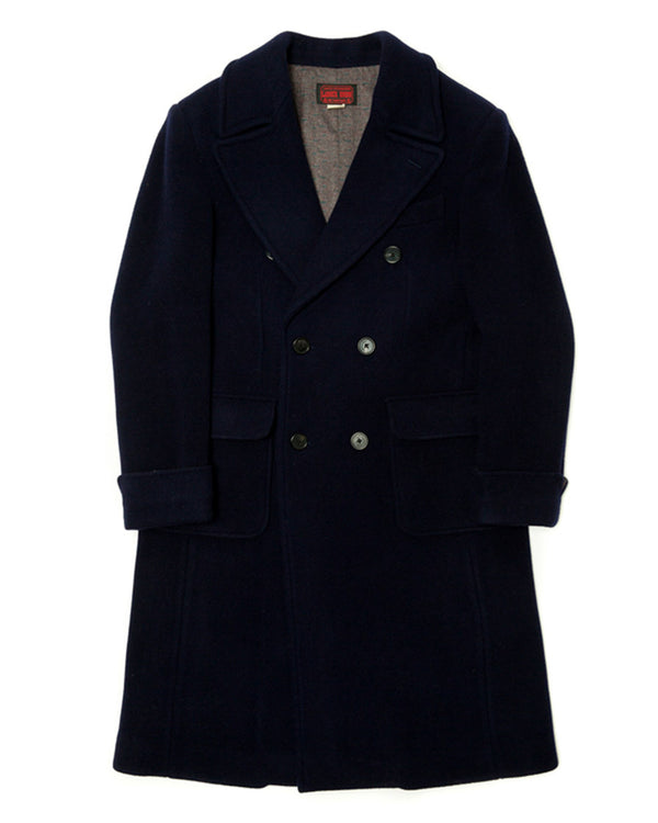 Sapphire Double-breasted Polo Coat