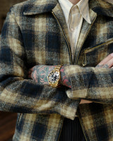 LabourUnion-handmade-clothing-american-retro-vintage-style-menswear-1930s-Mustard-Plaid-Sports-Jacket
