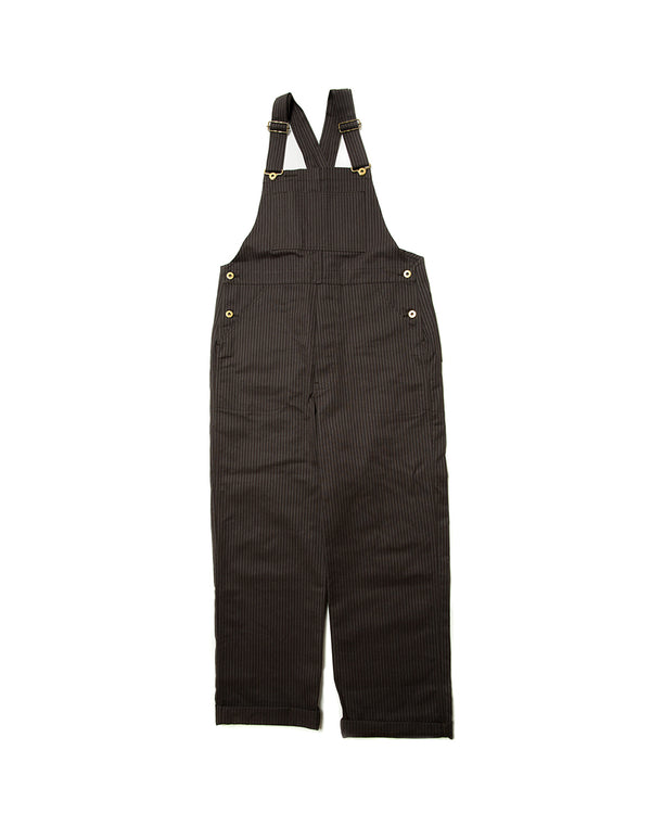 LabourUnion-handmade-clothing-american-retro-vintage-style-menswear-bottoms-1930s-1940s-1950s-workwear-Charcoal-Dungarees