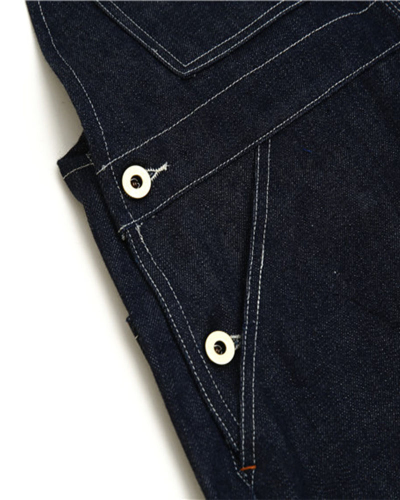Workwear Raw Denim Dungarees – Labour Union Clothing-Since 1986