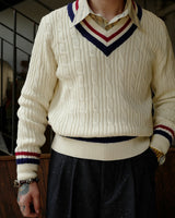 LabourUnion-handmade-clothing-american-retro-vintage-style-menswear-knitwear-Ecru-Ivy-V