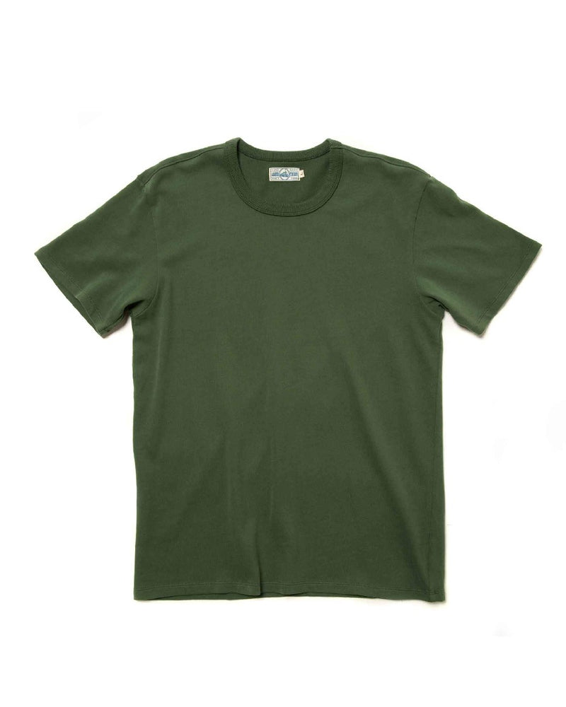 LabourUnion-clothing-american-retro-Solid-Color- Cotton-green