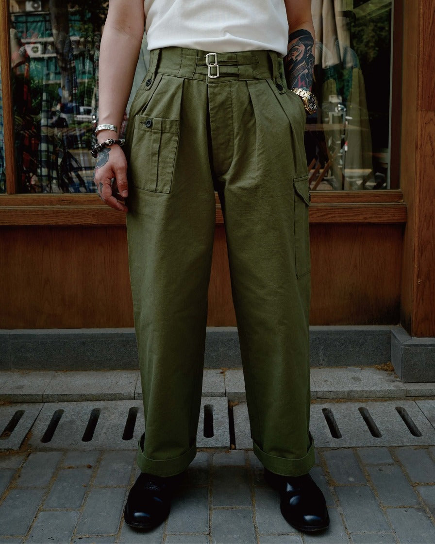 British Army Double Buckle Gurkha Trousers – Labour Union Clothing ...