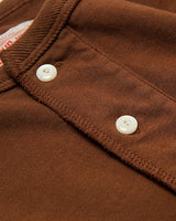 LabourUnion-clothing-american-retro-vintage-handmade-henley-tee-brown-neckline