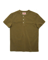 LabourUnion-clothing-american-retro-vintage-handmade-henley-tee-olive