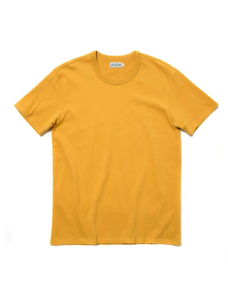 LabourUnion-clothing-american-retro-vintage-handmadeSolid-Color-Cotton-yellow
