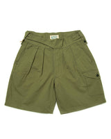 LabourUnion-handmade-clothing-american-retro-vintage-style-menswear-Australian-Army-Buckle-Gurkha-Shorts-green