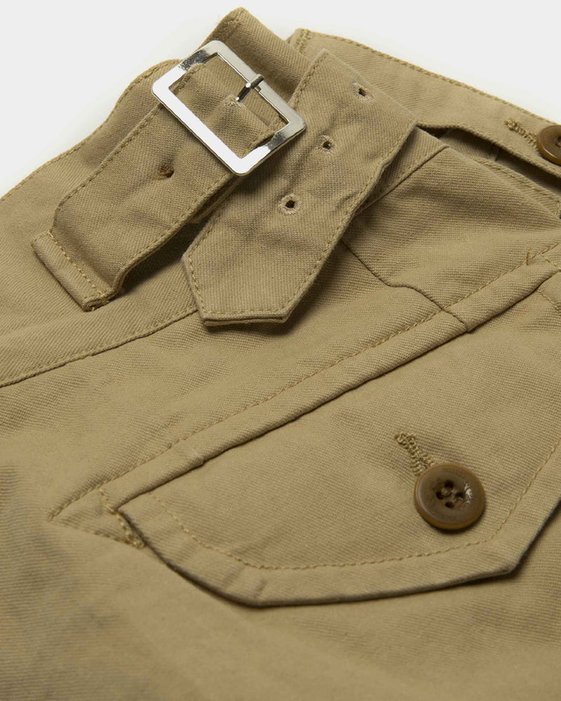 LabourUnion-handmade-clothing-american-retro-vintage-style-menswear-Australian-Army-Buckle-Gurkha-Shorts-khaki-buckle