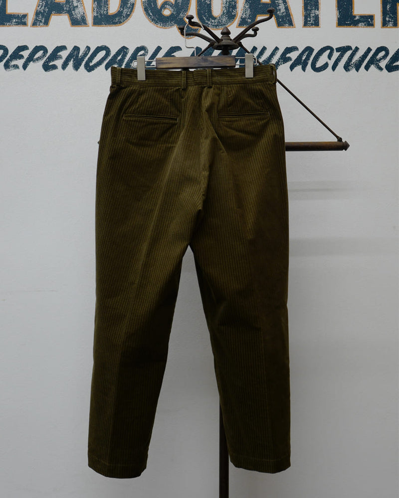 Cord Loose Straight Trousers Labour Union Clothing - 22AW