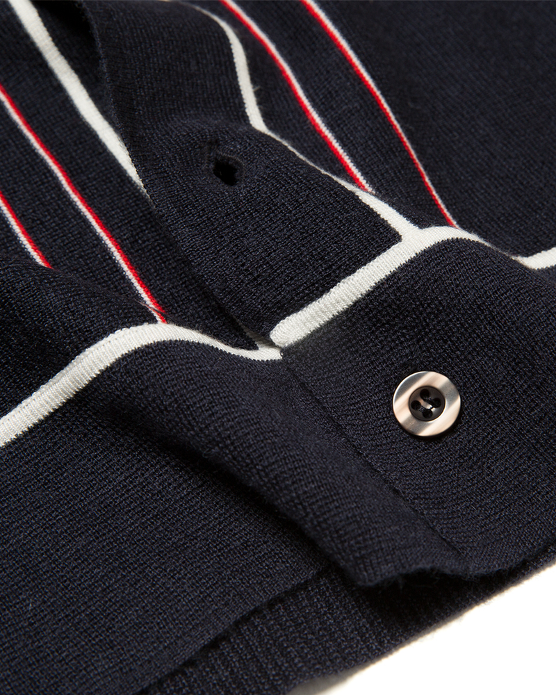 Navy Edge Strip Knit Shirt – Labour Union Clothing-Since 1986 | Vintage ...