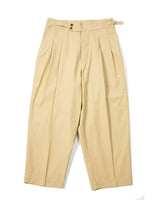 Double Pleats Relaxed Ripstop Pants