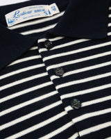Pique Striped Polo Shirt