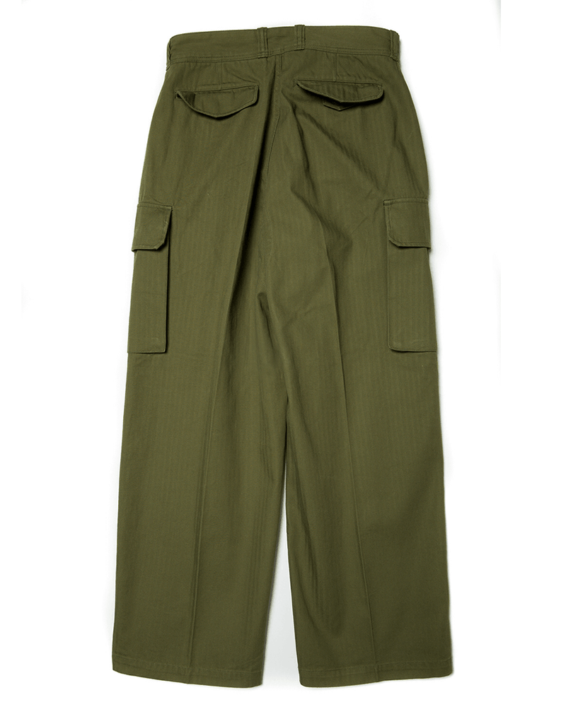 Labourunion_clothing_handemade_american_retro_vintage_style_menswear_bottoms_HBT_French_Army_M47_Cargo_Trouser