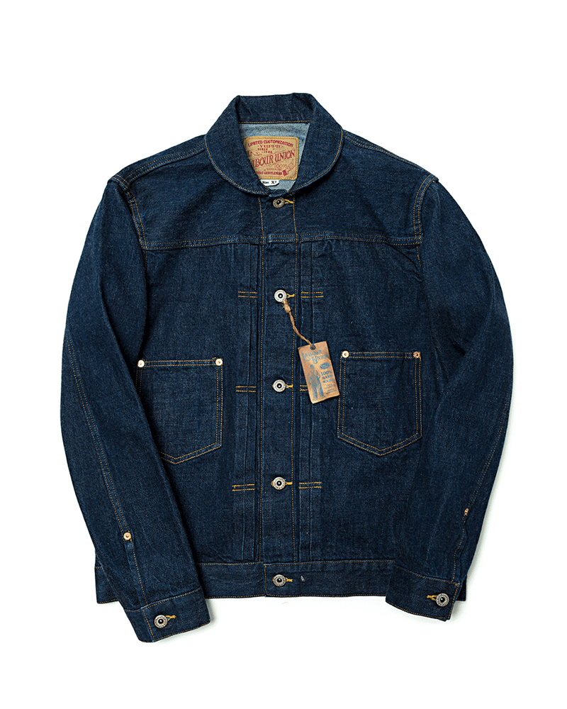 Shawl Collar Denim Jacket – Labour Union Clothing-Since 1986