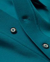 Labourunion_clothing_handemade_american_retro_vintage_style_menswear_tops_50s_greenbook_LakeBlue_Polo_Shirt