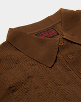 Rusty Jaquard Knit Polo Shirt