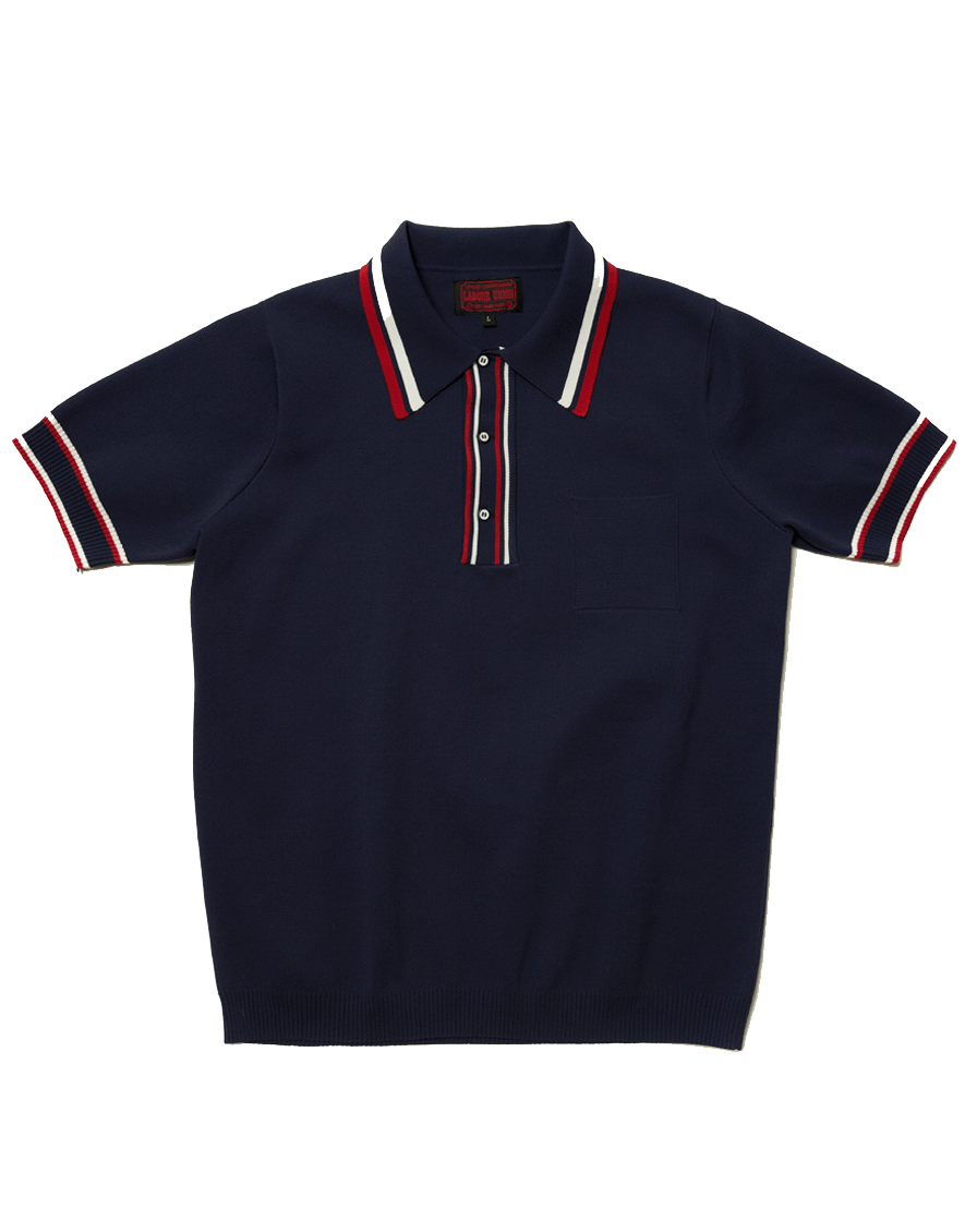 Striped Collar Polo Shirt – Labour Union Clothing-Since 1986 | Vintage ...