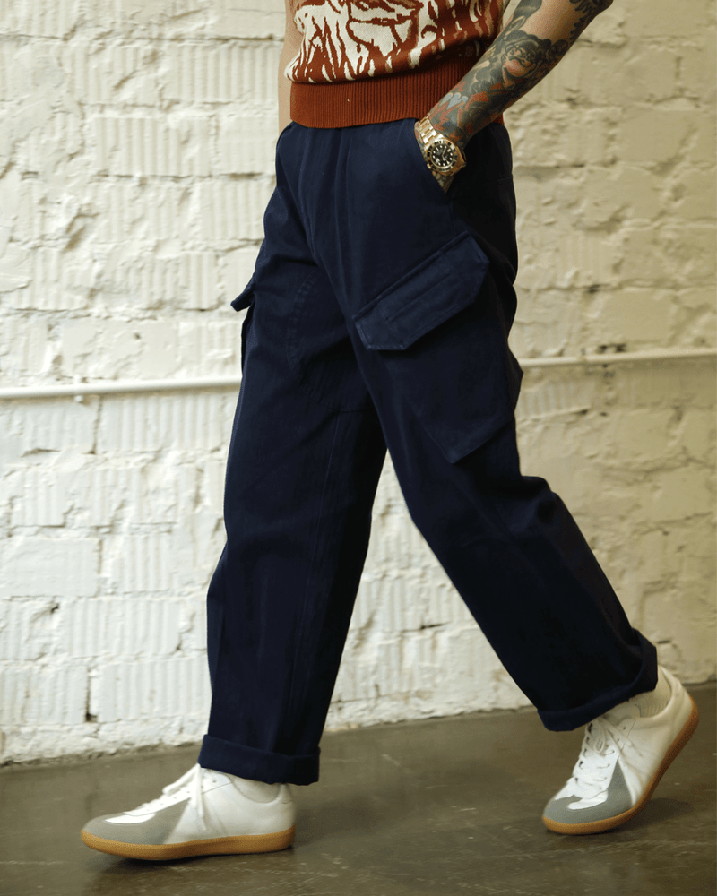 Labourunion_clothing_handemade_american_retro_vintage_style_menswear_tops_90s_British_Royal_Navy_Trousers