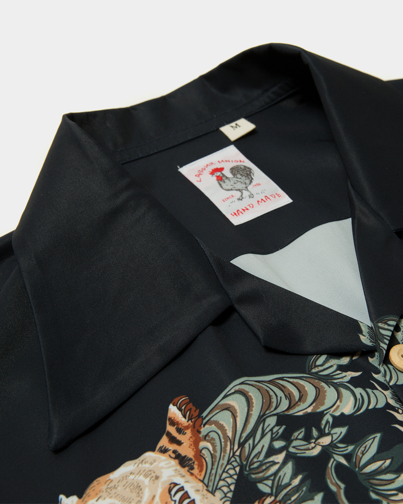 Dragon&Tiger Ukiyo-e Aloha Shirt – Labour Union Clothing-Since