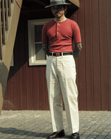 Labourunion_clothing_handemade_american_retro_vintage_style_menswear_tops_Striped_Slim_Fit_Henly_Shirt-Red