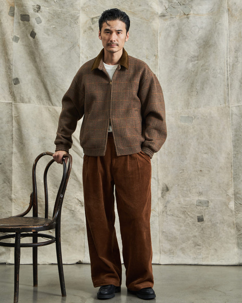 Cord Loose Straight Trousers| Labour Union Clothing - 22AW