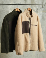Fleece Jacket Snap-button