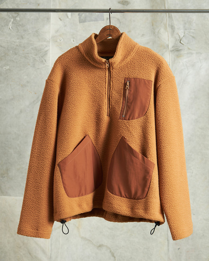 Half-zip Fleece Pullover Sweatshirts