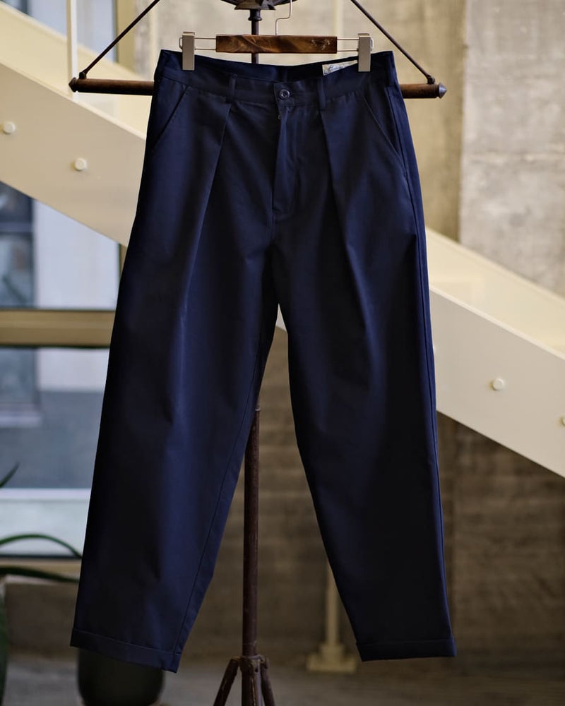 Pleat Twill Chino Pants | Vintage Style Menswear | 22W LabourUnion 