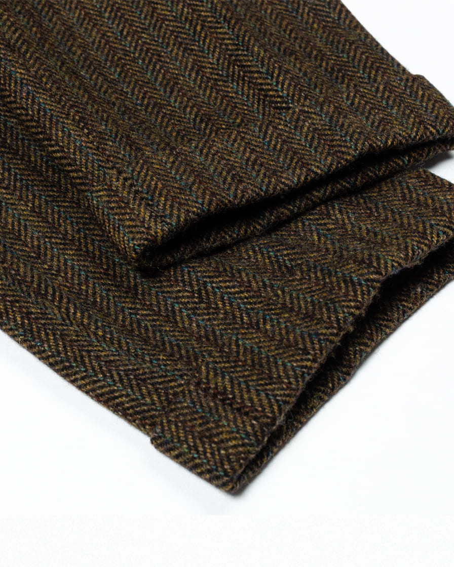 Herringbone Tweed Tapered Trousers 22AW Labour Union ClothingSince