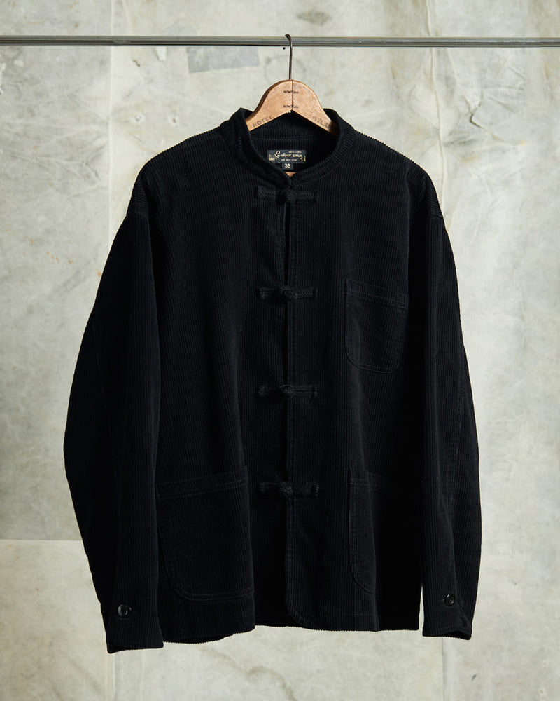 Monk Collar Chore Jacket