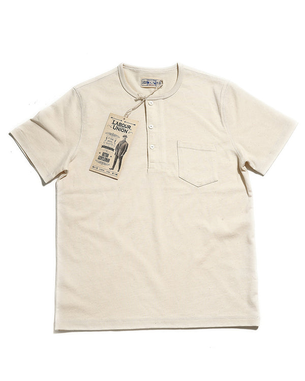 Labour Union- clothing-american-retro-vintage-handmade- US Military Henley Shirt-tee