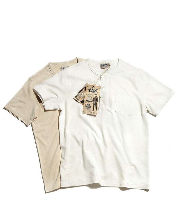 Labour Union-amrecian-retro-clothing-US Military Henley Shirt