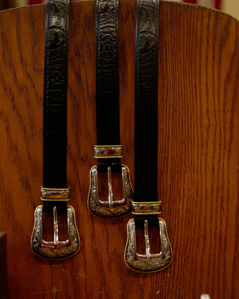 Nocona Leather Overlay Ranger Belt