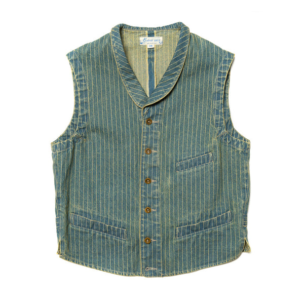 トップス RRL / wabash denim vest Washed Wabash Denim Vest – Labour Union Clothing-Since 1986