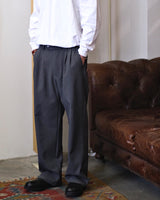 Drawstring Pleated Trousers